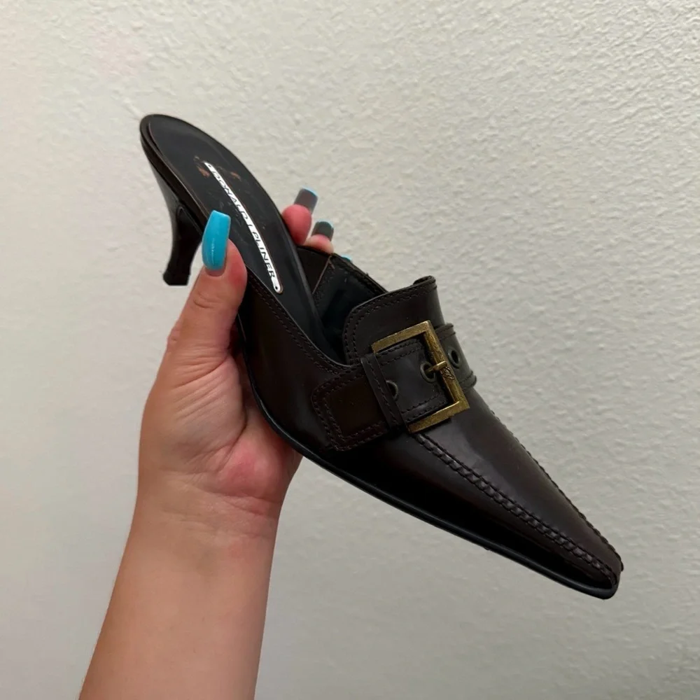 Vintage Donald J Pliner Cntalicious Sex in the City Pointy Kitten Heel 9M